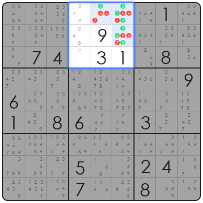 sudoku medium puzzle